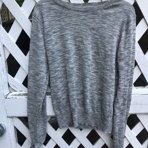 ZARA Gray Knit Sweater